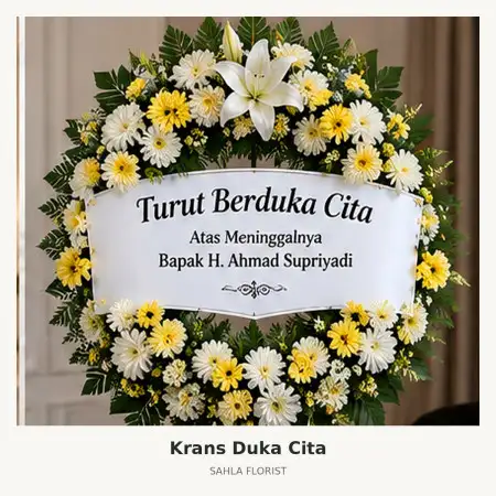 Krans Bunga Duka Malioboro